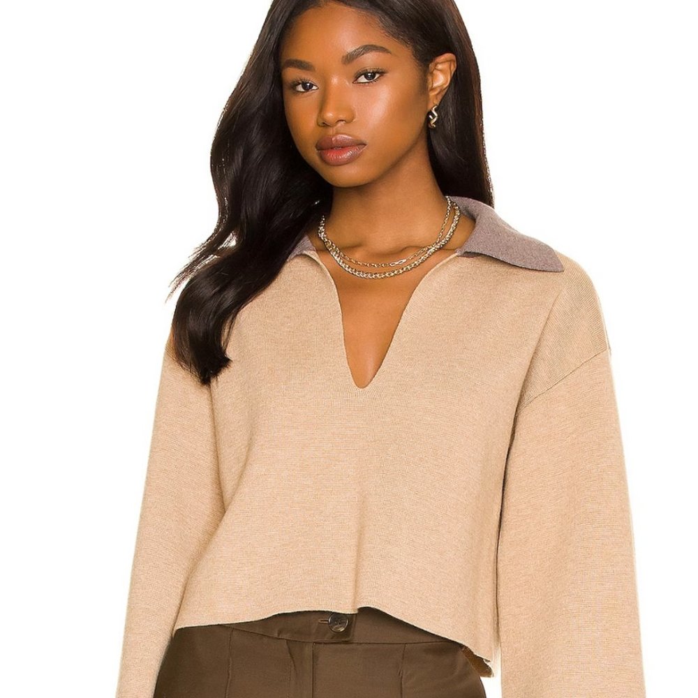 Song of Style Rayan Polo Pullover - Size S